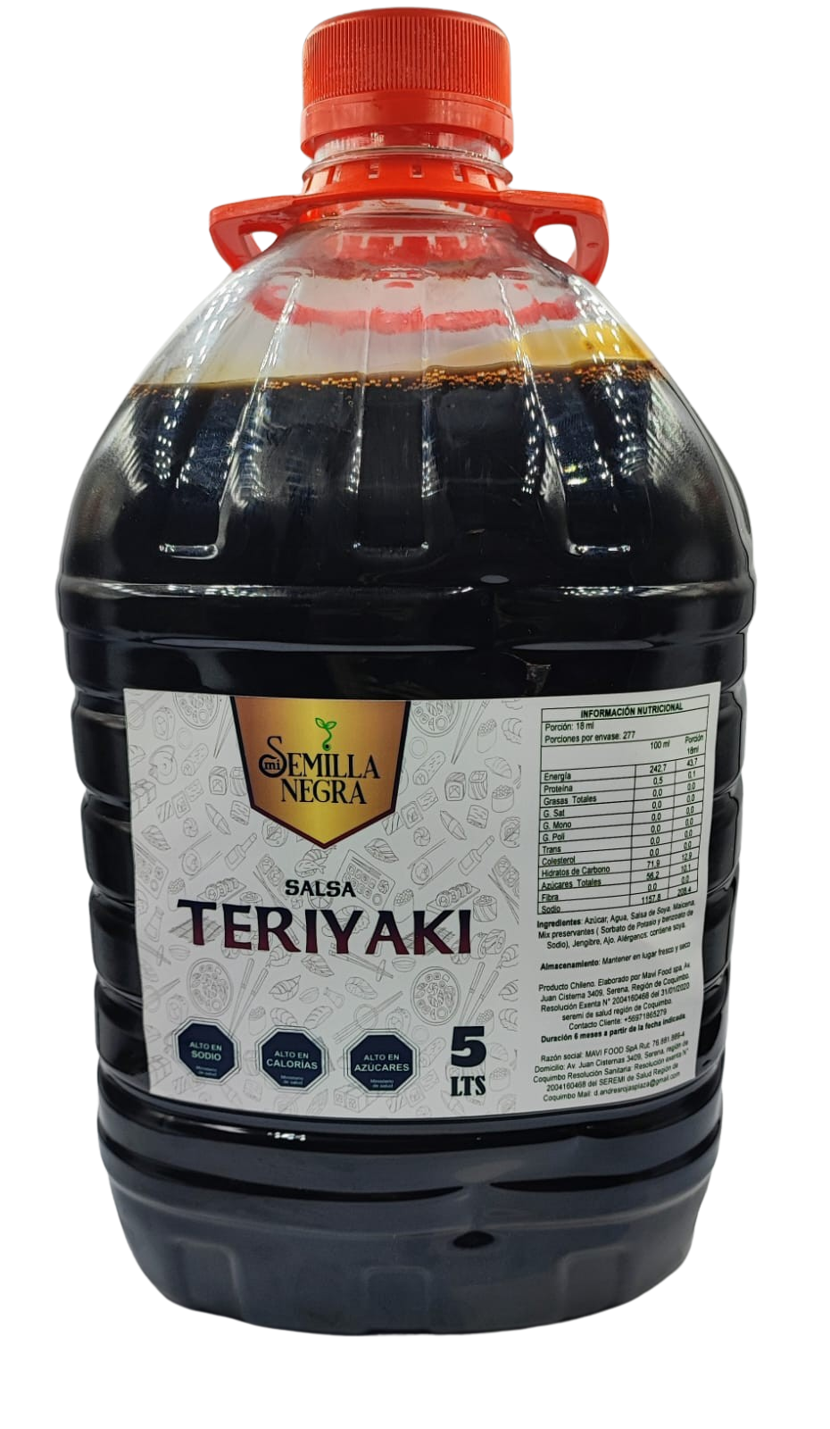 Salsa Teriyaki 5 Litros